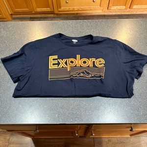 Old Navy Explore XXL t shirt